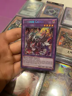 Yugioh Invoked Caliga FUEN-EN027 Secret Rare Unlimited - NM - Image 3