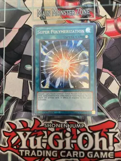 Super Polymerization Secret Rare BLMR-EN089 Yugioh - Image 1