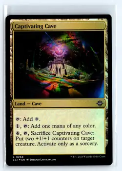FOIL Captivating Cave Lost Caverns of Ixalan - MTG Magic the Gathering Card - Image 1