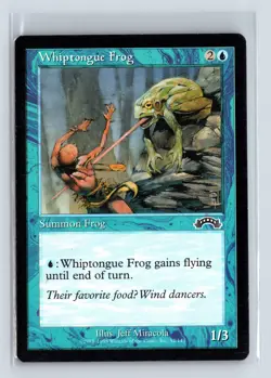 WHIPTONGUE FROG - MTG Magic the Gathering Card - Exodus - Common - Image 1