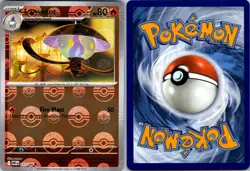 Lampent 017/086 Common Holo Pokeball Pattern Pokemon Card (WHT) - Image 1