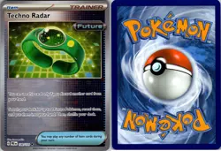 Techno Radar 130/131 Uncommon Holo Pokeball Pattern Pokemon Card (PRE) - Image 1