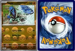 Sawk 049/086 Uncommon Holo Pokeball Pattern Pokemon Card (BLK) - Image 1