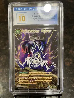 Forbidden Power BT15-119 SPR Foil Dragon Ball Super Card Game | CGC 10 PRISTINE - Image 1