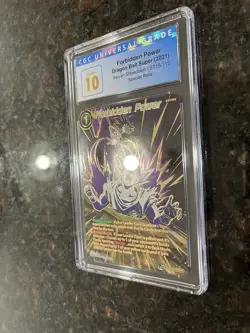 Forbidden Power BT15-119 SPR Foil Dragon Ball Super Card Game | CGC 10 PRISTINE - Image 2