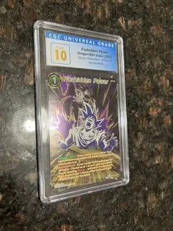 Forbidden Power BT15-119 SPR Foil Dragon Ball Super Card Game | CGC 10 PRISTINE - Image 3