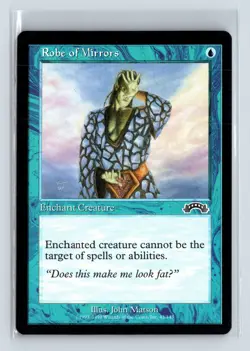 ROBE OF MIRRORS - MTG Magic the Gathering Card - Exodus - Common - Image 1