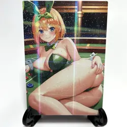The Quintessential Quintuplets Yotsuba Nakano Hot Anime Waifu Goddess Story Card - Image 2