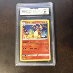 Charizard 025/185SWSH04: Vivid Voltage GMA 9 Graded Pokemon Card TCG - Image 1