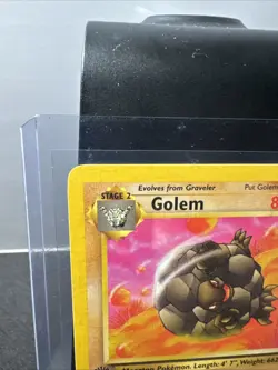 Golem - 1999 Vintage Pokemon - Fossil card # 36/62 - 1ST EDITION - Uncommon - NM - Image 2