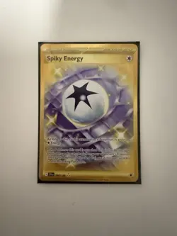 Pokemon TCG Spiky Energy 190/159 Journey Together Secret Rare Gold Card - Image 1