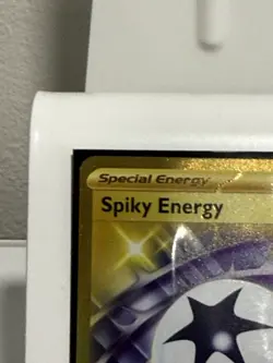 Pokemon TCG Spiky Energy 190/159 Journey Together Secret Rare Gold Card - Image 3