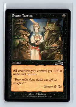 SCARE TACTICS - MTG Magic the Gathering Card - Exodus - Common - Image 1