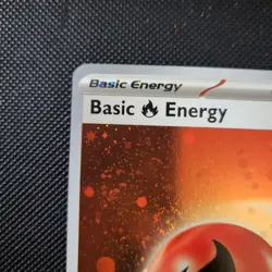Basic Fire Energy (Cosmos Holo) 002 151 Mint Pokemon Card - Image 4