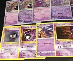 Pokemon TCG 18 Card Lot: Gengar Haunter Gastly Vintage-Holo-R-Holo- Mixed Lot - Image 5