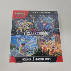 Pokemon Trading Card Scarlet & Violet 7 Stellar Crown - Booster Bundle - SEALED - Image 1