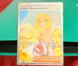 Lillie's Determination Pokemon Card SIR 184/132 Mega Evolutions NM ENGLISH - Image 3