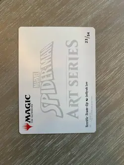 🔮 MTG: Terrific Team-Up Art Card - Art Card: Spider-Man 23/54 -Ships instantly - Image 2