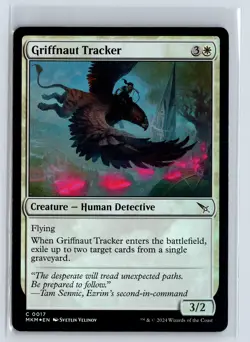 FOIL Griffnaut Tracker Murders at Karlov Manor - MTG Magic the Gathering Card - Image 1
