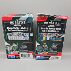 Lot (2) NEW Pokemon Trading Card Decks- Melmetal EX Battle, Houndoom EX Battle - Image 3