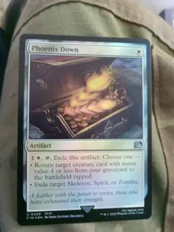MTG Magic the Gathering Phoenix Down (29/764) Final Fantasy NM FOIL - Image 1