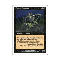 WOTC MtG 7th Ed Scathe Zombies (C) (Foil) EX - Image 1