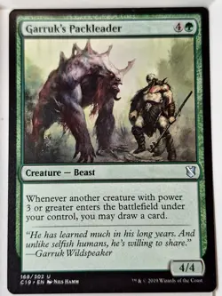 Garruk's Packleader - Commander: 2019 - Magic the Gathering MTG Nice! - Image 1