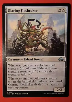 MTG: MODERN HORIZONS 3/UNCOMMON/#0007/GLARING FLESHRAKER/ NM /MH3/REGULAR - Image 1