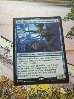 Lady Octopus, Inspired Inventor SPM NM MTG - Image 1