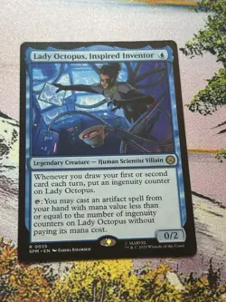 Lady Octopus, Inspired Inventor SPM NM MTG - Image 2