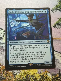 Lady Octopus, Inspired Inventor SPM NM MTG - Image 3
