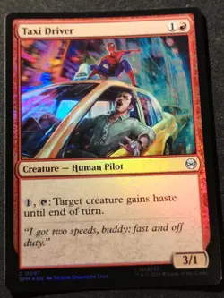 Taxi Driver - Foil - SPM - MTG - EN - NM - 0097 - Image 1