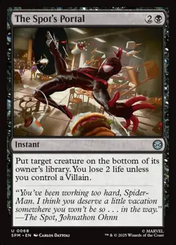 MTG Spider-Man U The Spot's Portal #0068 PLAYSET 4X X4 - Image 1