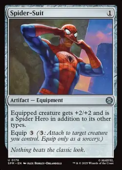 MTG Spider-Man U Spider-Suit #0176 PLAYSET 4X X4 - Image 1