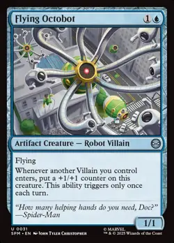 MTG Spider-Man U Flying Octobot #0031 PLAYSET 4X X4 - Image 1