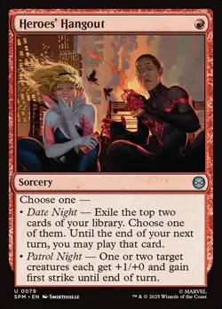 MTG Spider-Man U Heroes' Hangout #0079 PLAYSET 4X X4 - Image 1
