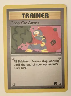 Pokemon | Trainer Goop Gas Attack 78/82 Team Rocket - WOTC Vintage - NM - Image 3