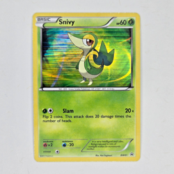 Pokemon Snivy (Black & White Promos) BW01 Black Star Promo HOLO (LP) - Image 1