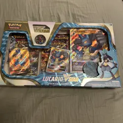 Pokemon TCG Lucario VSTAR Premium Collection Box - Sealed - Image 1