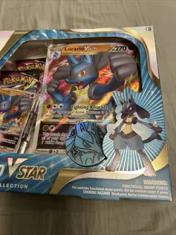Pokemon TCG Lucario VSTAR Premium Collection Box - Sealed - Image 4