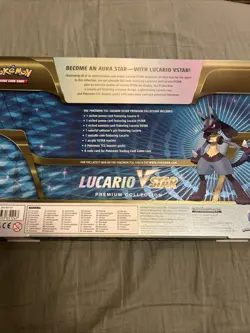 Pokemon TCG Lucario VSTAR Premium Collection Box - Sealed - Image 5