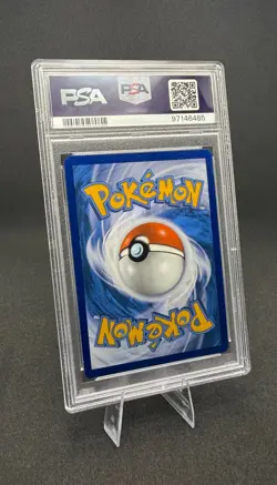 POKEMON 2024 TWM EN, BLOODMOON URSALUNA ex #216, SPECIAL ILLUSTRATION RARE PSA 1 - Image 2