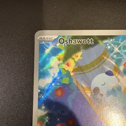 Pokemon Oshawott 105/086 Illustration Rare (White Flare) English-NM - Image 3