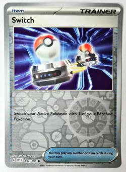 Switch SV01: Scarlet & Violet Base Set #194/198 Common Reverse Holo Pokemon LP - Image 1