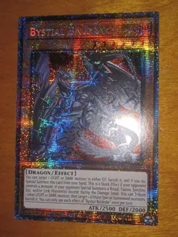 Yugioh! Bystial Baldrake 2025 Mega-Pack MP25-EN045 STARLIGHT Rare - Image 3