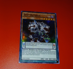 Yugioh D/D Orthros SDPD-EN004 Super Rare 1st Ed NM - Image 1