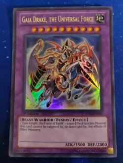 Yugioh Gaia Drake, the Universal Force STBL-EN039 Starstrike Blast 1st Edition - Image 1
