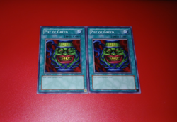 Yugioh pot of greed x2 common lightly played - Image 2