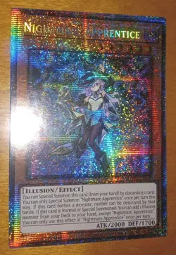 Yugioh! Nightmare Apprentice MP25-EN004 Starlight Rare 1st Edition NM - Image 3