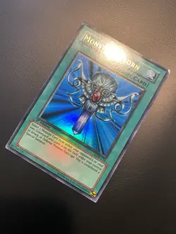 Vintage Yugioh Monster Reborn Asian English LOB-118 1st Edition MP - Image 4